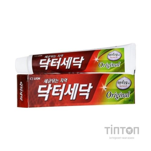 Зубна паста Lion Dr. Sedoc з олією чайного дерева 100 г (8801007745398)