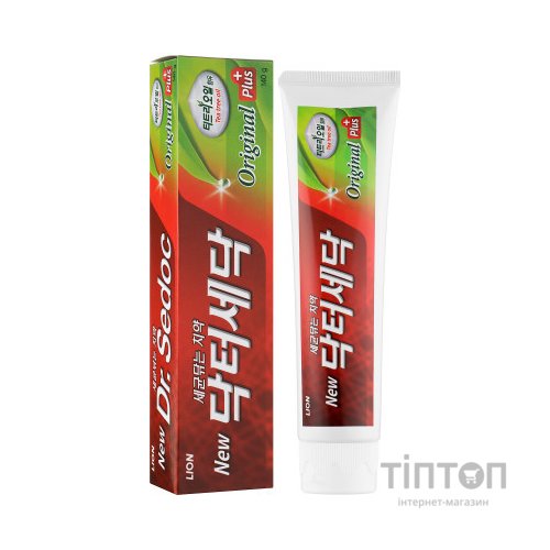 Зубна паста Lion Dr. Sedoc з олією чайного дерева 140 г (8801007008578)