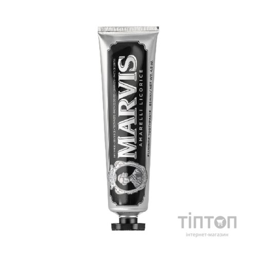 Зубна паста Marvis Амареллі лакриця і м'ята 85 мл (8004395111749)