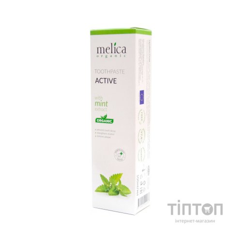 Зубна паста Melica Organic з екстрактом м'яти 100 мл (4770416002238)
