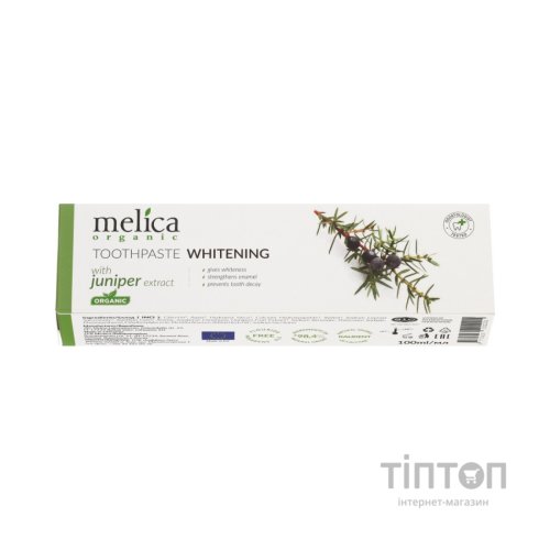Зубна паста Melica Organic з екстрактом ялівцю 100 мл (4770416002221)