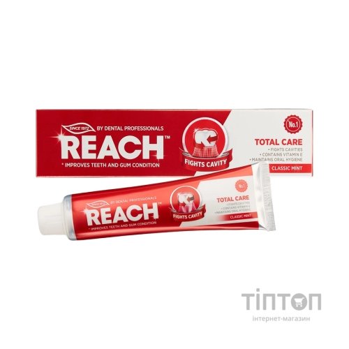 Зубна паста Reach Total Care Classic Mint 150 г (8801051313444)