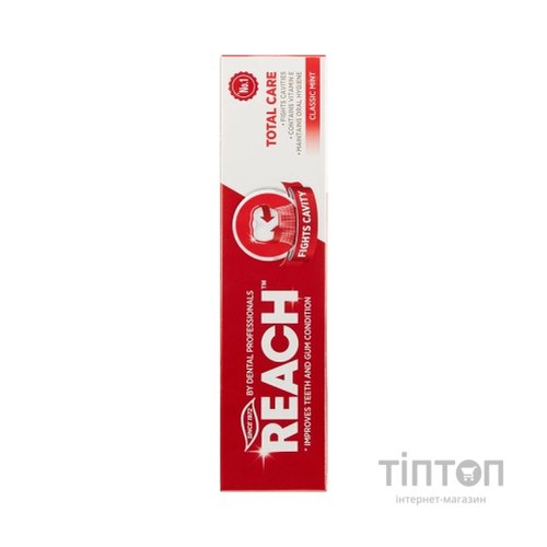 Зубна паста Reach Total Care Classic Mint 150 г (8801051313444)