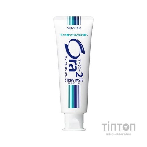 Зубна паста Sunstar Ora2 Stripe Paste Подвійний кальцій 140 г (4901616009356)