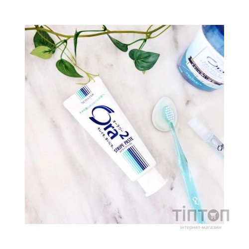 Зубна паста Sunstar Ora2 Stripe Paste Подвійний кальцій 140 г (4901616009356)