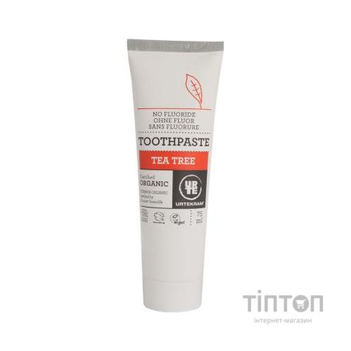 Зубна паста Urtekram органічна Чайне дерево 75 мл (83782)