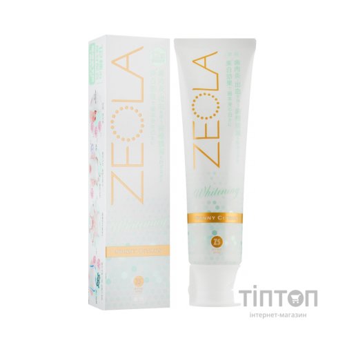 Зубна паста Zettoc Zeola White Sunny Citrus Сонячний цитрус 95 г (4582118954377)