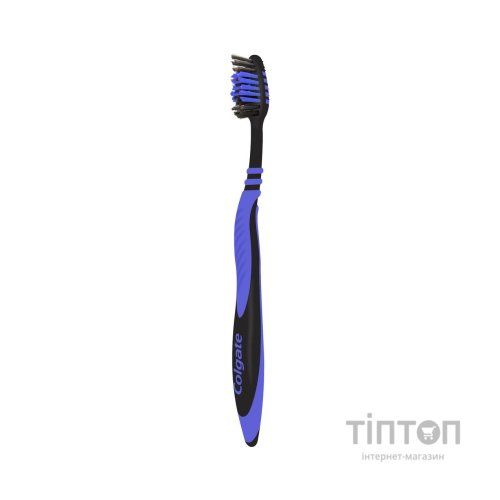 Зубна щітка Colgate Зіг Заг Деревне вугілля середньої жорсткості 3 шт. (8718951305212)