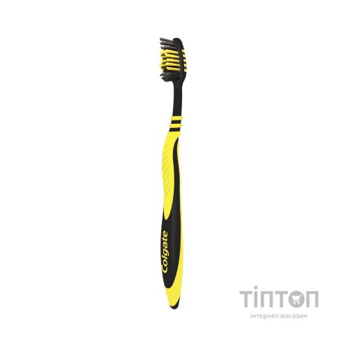 Зубна щітка Colgate Зіг Заг Деревне вугілля середньої жорсткості 3 шт. (8718951305212)