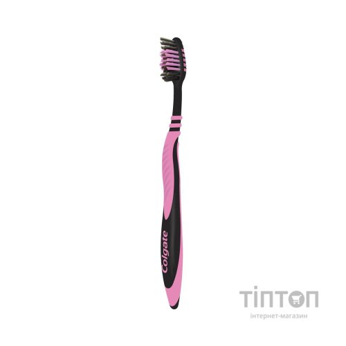 Зубна щітка Colgate Зіг Заг Деревне вугілля середньої жорсткості 3 шт. (8718951305212)