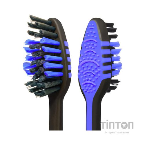 Зубна щітка Colgate Зіг Заг Деревне вугілля середньої жорсткості 3 шт. (8718951305212)