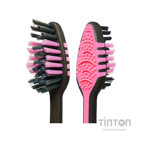 Зубна щітка Colgate Зіг Заг Деревне вугілля середньої жорсткості 3 шт. (8718951305212)