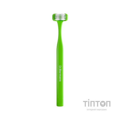 Зубна щітка Dr. Barman's Superbrush Regular Тристороння М'яка Салатова (7032572876212-light-green)