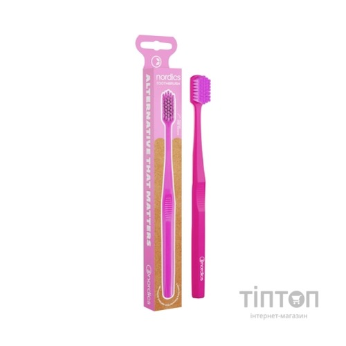 Зубна щітка Nordics 6580 Premium Purple (3800500324517)