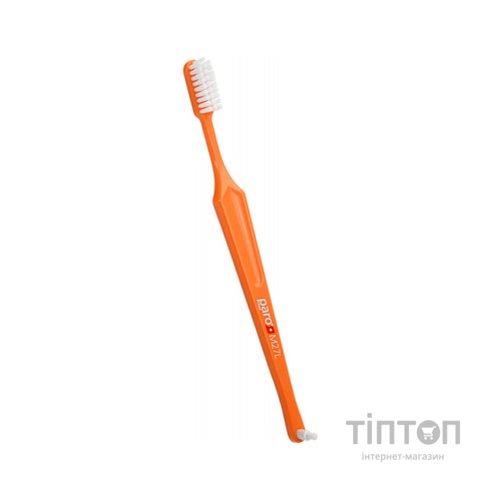 Зубна щітка Paro Swiss M27L середньої жорсткості Помаранчева (7610458007389-orange)