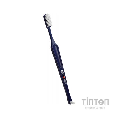 Зубна щітка Paro Swiss M27L середньої жорсткості Синя (7610458007389-dark-blue)