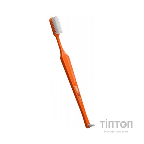 Зубна щітка Paro Swiss M43 середньої жорсткості Помаранчева (7610458007082-orange)