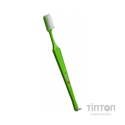 Зубна щітка Paro Swiss M43 середньої жорсткості Салатова (7610458007082-light-green)