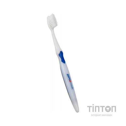 Зубна щітка Paro Swiss medic з конічними щетинками синя (7610458007266-dark-blue)