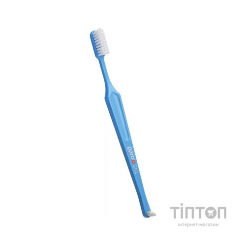 Зубна щітка Paro Swiss S27L м'яка блакитна (7610458007396-blue)