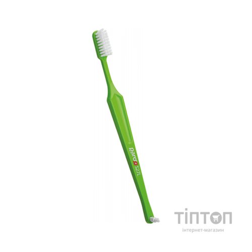Зубна щітка Paro Swiss S27L м'яка салатова (7610458007396-light-green)