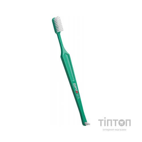 Зубна щітка Paro Swiss S27L м'яка зелена (7610458007396-green)