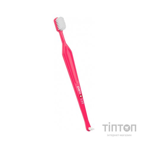 Зубна щітка Paro Swiss S39 м'яка рожева (7610458007150-pink)