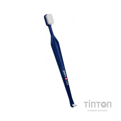 Зубна щітка Paro Swiss S39 м'яка синя (7610458007150-dark-blue)