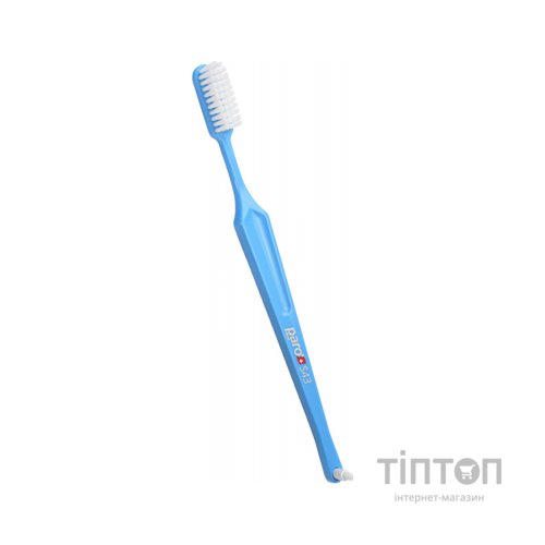 Зубна щітка Paro Swiss S43 м'яка блакитна (7610458007099-blue)