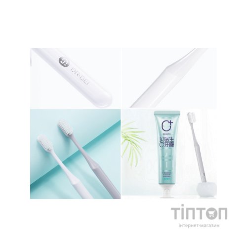 Зубна щітка Xiaomi Doctor B White середньої жорсткості (6970763911087)