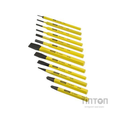 Зубило Stanley зубил и пробойников 12 шт (4-18-299)