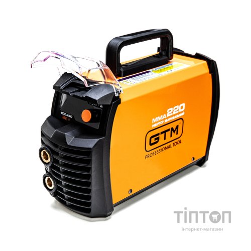 Зварювальний апарат GTM інвертор MMA-220DS LED, 220А, 1,6-5,0мм, 220В дисплей (MMA-220DS LED)