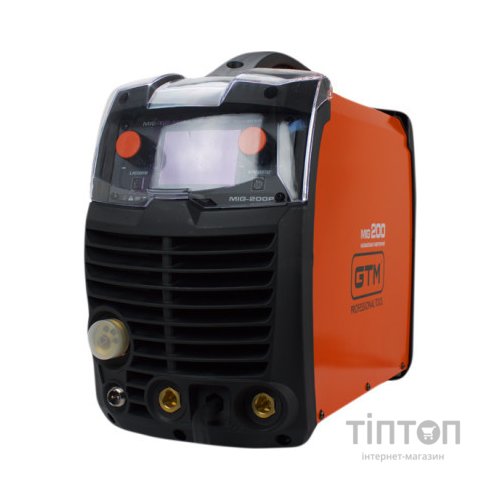 Зварювальний апарат GTM MIG-200SP LCD 200A 220В Double puls (MIG-200SP LCD)
