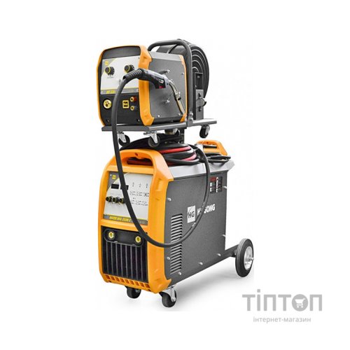 Зварювальний апарат Hugong InverMig 350 (MMA/MIG) напівавтомат (750050350)