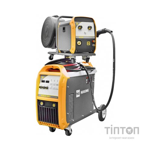 Зварювальний апарат Hugong InverMig 350 (MMA/MIG) напівавтомат (750050350)