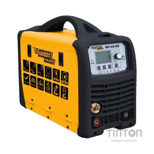 Зварювальний апарат Kaiser MIG-310 PRO 3в1 (81978)