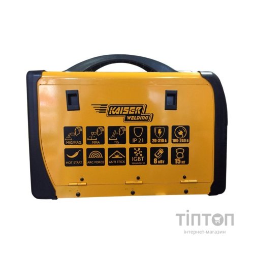 Зварювальний апарат Kaiser MIG-310 PRO 3в1 (81978)