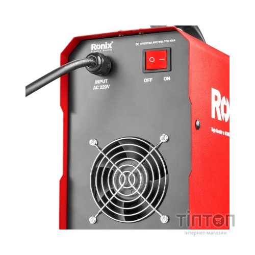Зварювальний апарат Ronix 200А (RH-4604)