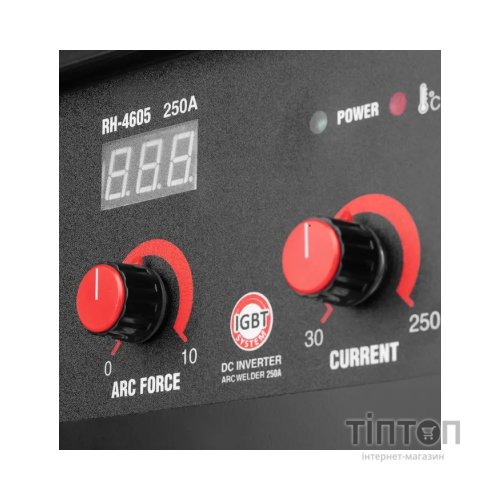 Зварювальний апарат Ronix 250А (RH-4605)