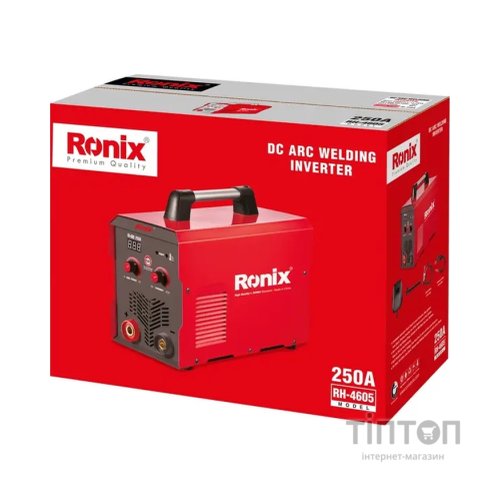 Зварювальний апарат Ronix 250А (RH-4605)