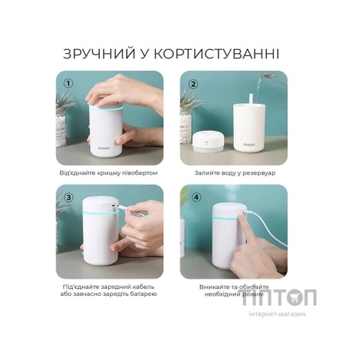 Зволожувач повітря DYXON MEGAHUMI 420 White (DXNZVMGHMI420W)
