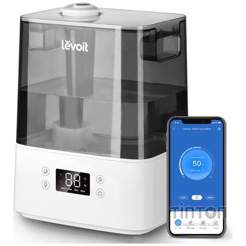 Зволожувач повітря Levoit Smart Ultrasonic Humidifier Classic 300S White  HEAPHULVSEU0034