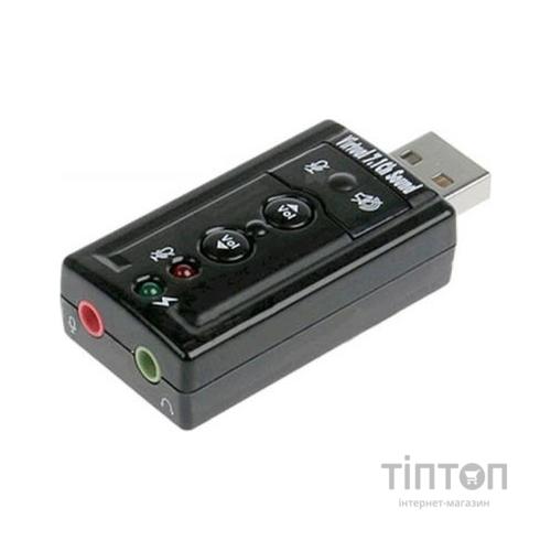 Звукова плата Dynamode C-Media 108 USB 8(7.1) каналов 3D RTL (USB-SOUND7)
