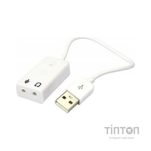 Звукова плата Dynamode USB 8(7.1) каналів 3D RTL (USB-SOUND7-WHITE)