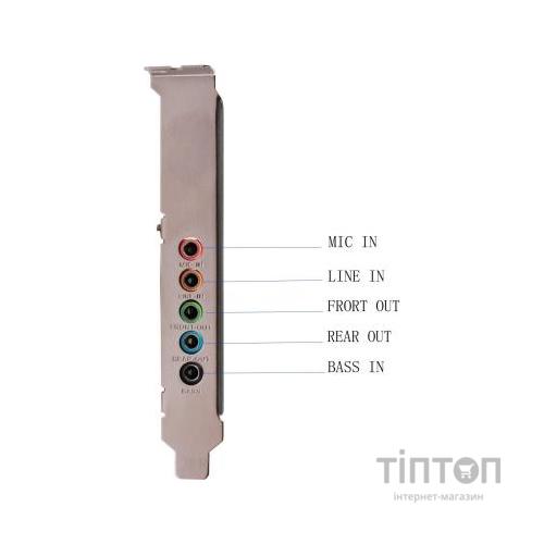 Звукова плата Manli C-Media 8738 PCI-E 6(5.1) каналів bulk (M-CMI8738-PCI-E)