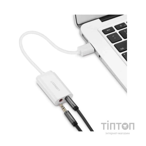 Звукова плата Ugreen US205 white (30143)